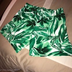 🌱Banana Leaf Tropical Print Shorts🌱